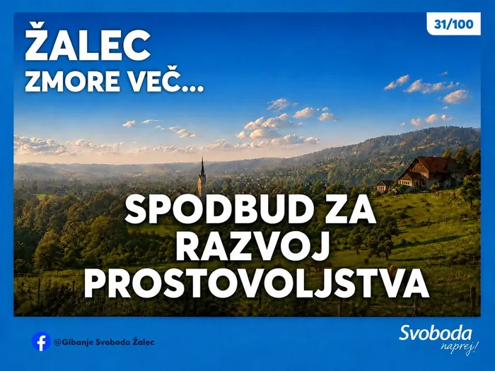 Objava 31/100 – Žalec zmore več… spodbud za razvoj prostovoljstva.