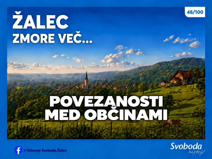 Objava 48/100 – Žalec zmore več… povezanosti med občinami.