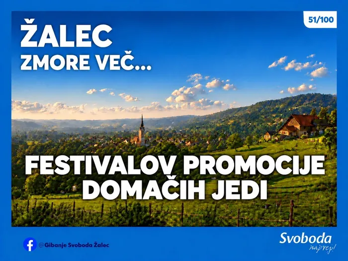Objava 51/100 – Žalec zmore več… festivalov promocije domačih jedi.