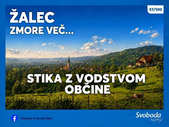 Objava 57/100 – Žalec zmore več… stika z vodstvom občine.