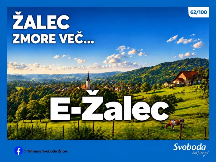 Objava 62/100 – Žalec zmore več… e-Žalec.