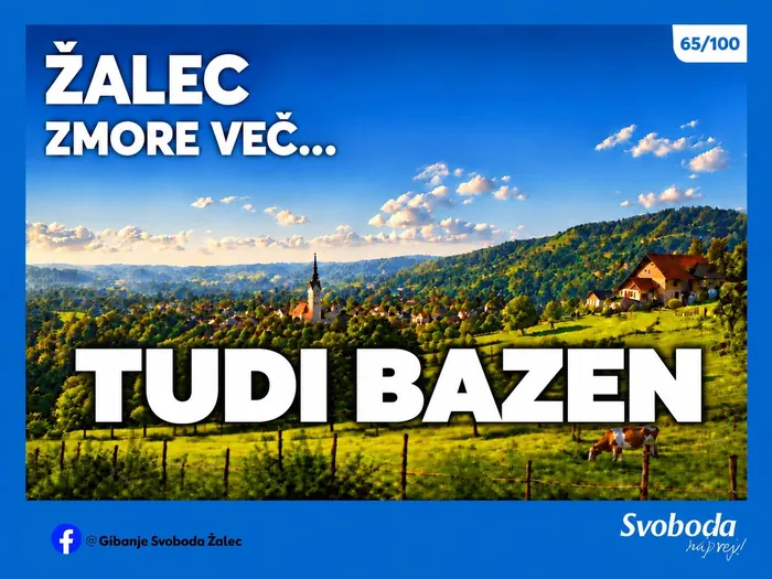 Objava 65/100 – Žalec zmore več… tudi bazen.