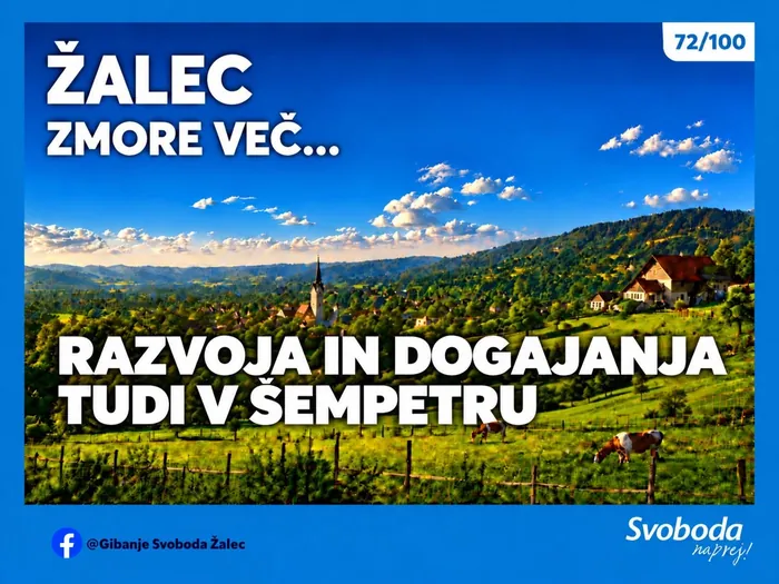 Objava 72/100 – Žalec zmore več… razvoja in dogajanja tudi v Šempetru.